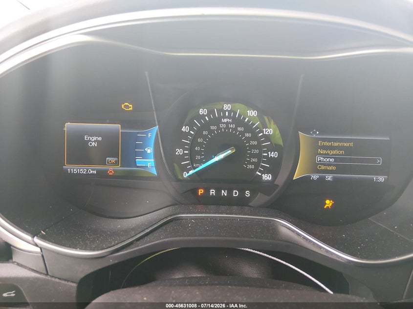 2015 Ford Fusion VIN 3FA6P0HD3FR260775 IAAI salvage auction — NORMAL WEAR, Original (Texas), sold $1,725 on 2026-07-22 (photo 7)