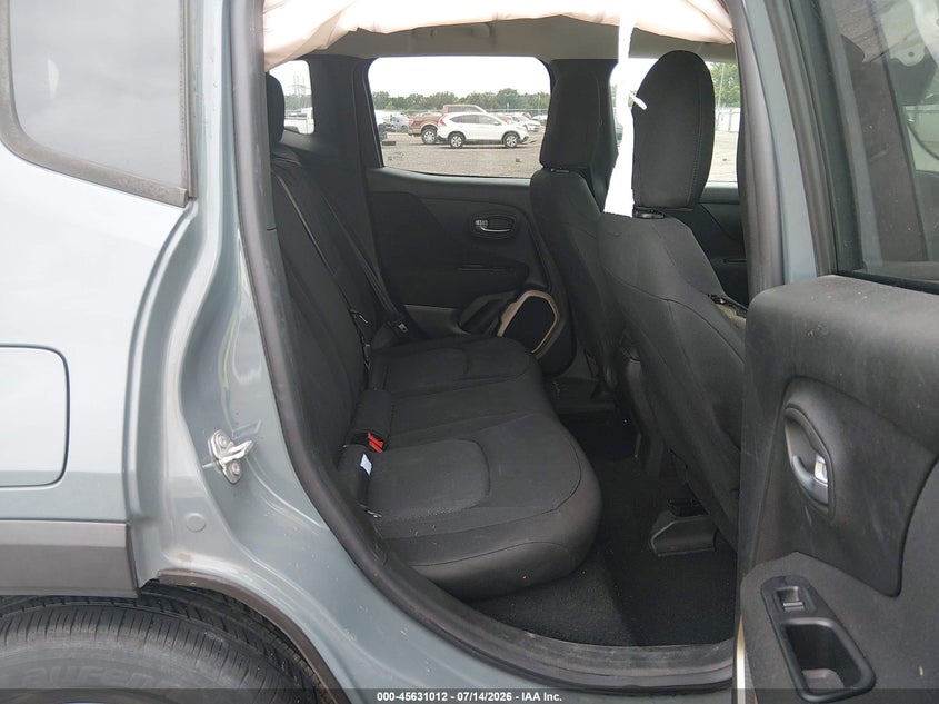 2017 Jeep Renegade VIN ZACCJAAB9HPE50560 IAAI salvage auction — RIGHT FRONT, Salvage Title, sold $1,450 on 2026-08-01 (photo 8)