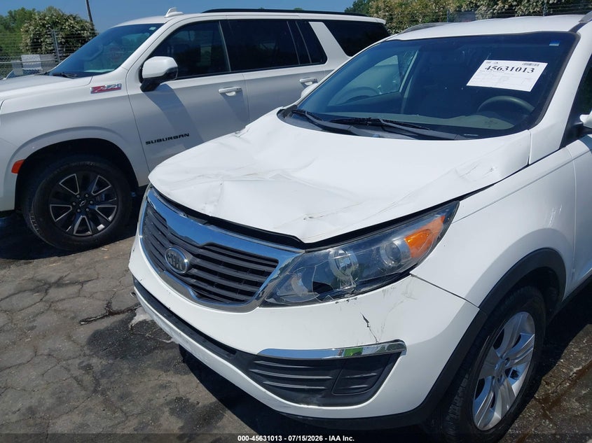 2012 Kia Sportage VIN KNDPB3A21C7339548 IAAI salvage auction — FRONT END, Salvage Title, sold $2,450 on 2026-08-02 (photo 6)