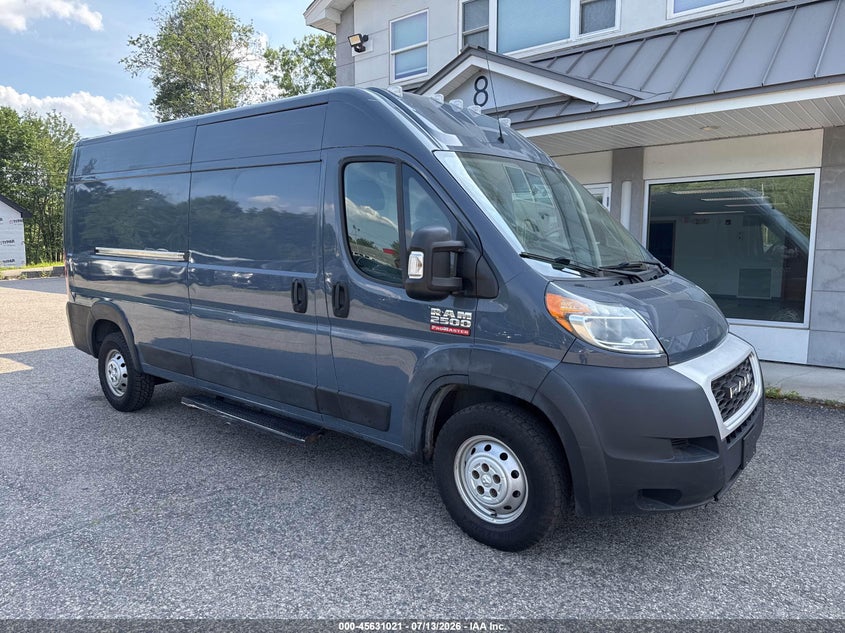 2019 Ram Promaster 2500 VIN 3C6TRVDGXKE518108 IAAI salvage auction — NORMAL WEAR, Clear (Massachusetts), sold $7,550 on 2026-07-22 (photo 1)