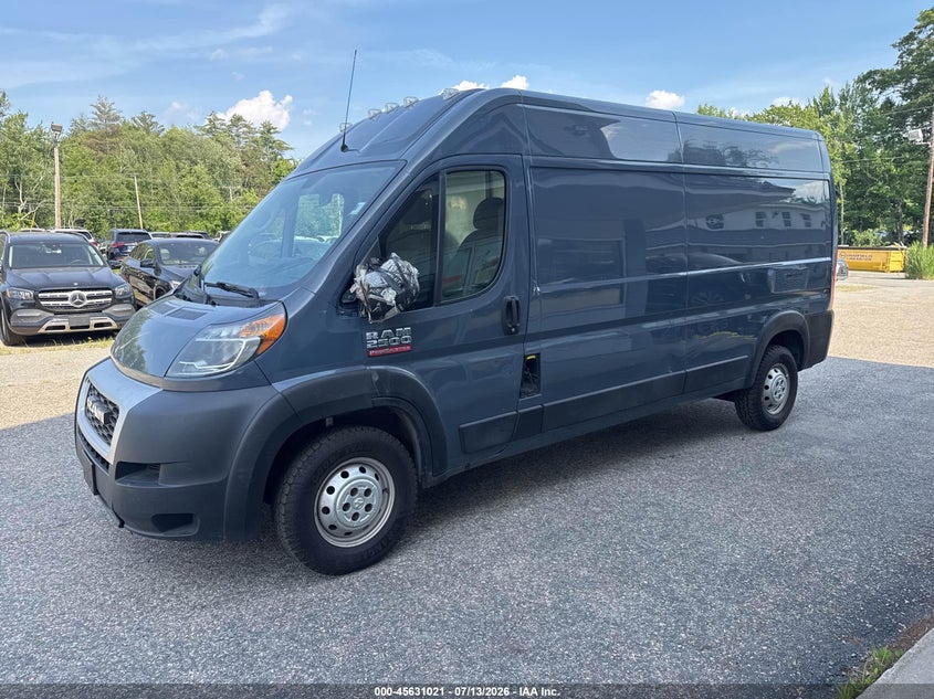 2019 Ram Promaster 2500 VIN 3C6TRVDGXKE518108 IAAI salvage auction — NORMAL WEAR, Clear (Massachusetts), sold $7,550 on 2026-07-22 (photo 2)