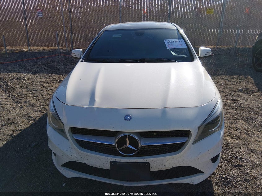 2014 Mercedes-benz Cla-klasse VIN WDDSJ4EB8EN040589 IAAI salvage auction — ENGINE DAMAGE, Clear (California), sold $25 on 2026-07-24 (photo 6)