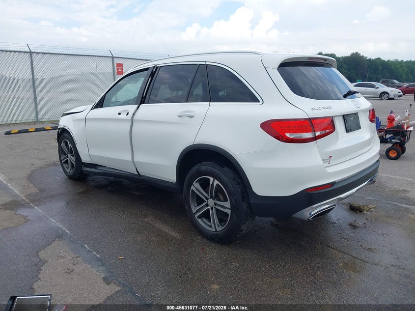 2017 Mercedes-benz Glc class VIN WDC0G4KB5HF122387 IAAI salvage auction — FRONT END, Bill Of Sale (Kentucky), sold $3,050 on 2026-08-21 (photo 3)