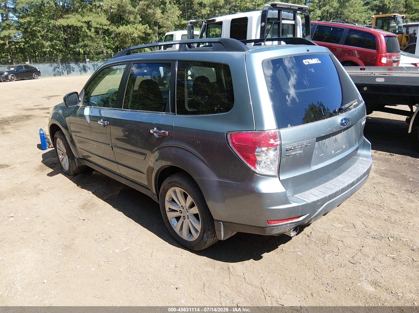2011 Subaru Forester VIN JF2SHAEC0BH742639 IAAI salvage auction — NORMAL WEAR, Clear (Virginia), sold $375 on 2026-07-30 (photo 3)