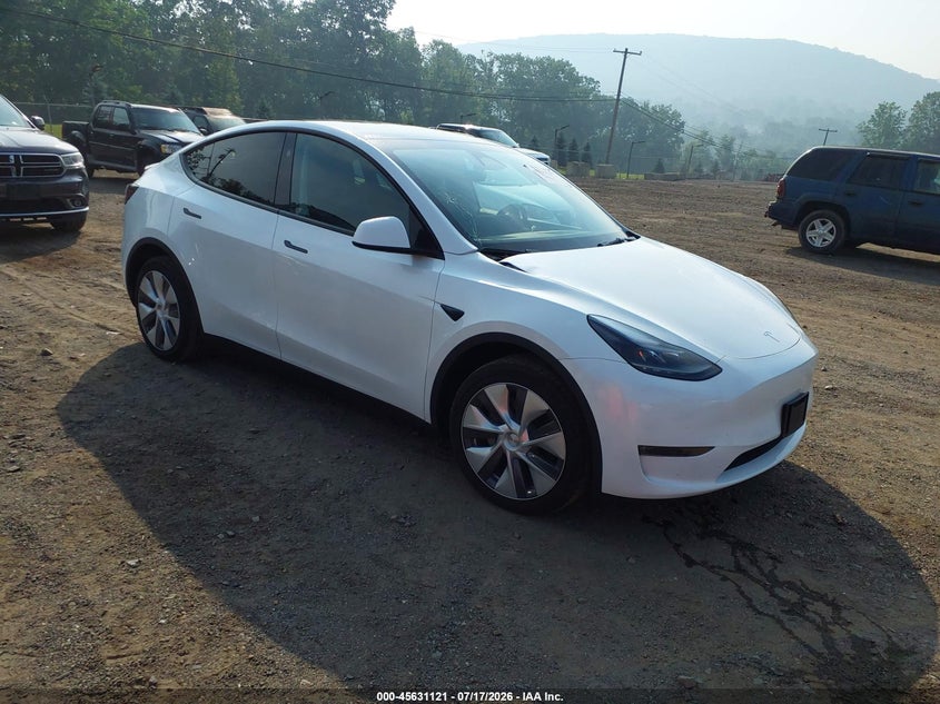 2024 Tesla Model y VIN 7SAYGDEE9RA278551 — IAAI salvage auction photo