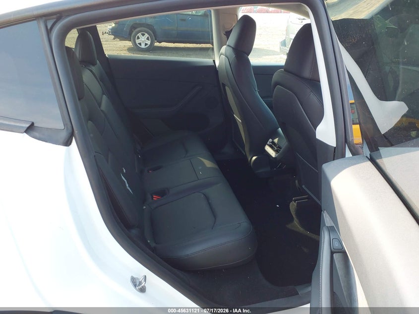 2024 Tesla Model y VIN 7SAYGDEE9RA278551 IAAI salvage auction — FRONT & REAR, Salvage (New Jersey), sold $16,000 on 2026-08-01 (photo 8)