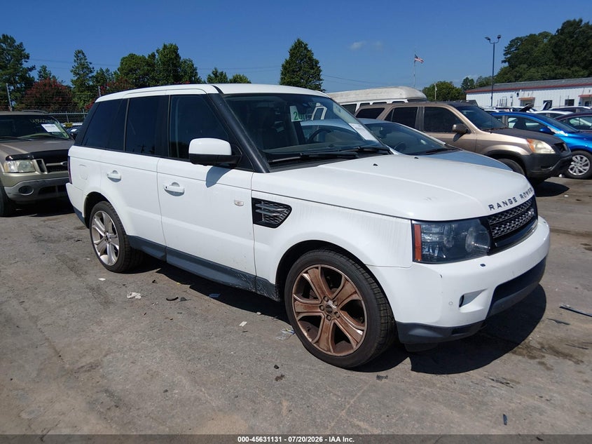 2012 Land rover Range rover sport VIN SALSK2D47CA750210 IAAI salvage auction — NORMAL WEAR, Clear (South Carolina), sold $25 on 2026-07-27 (photo 1)