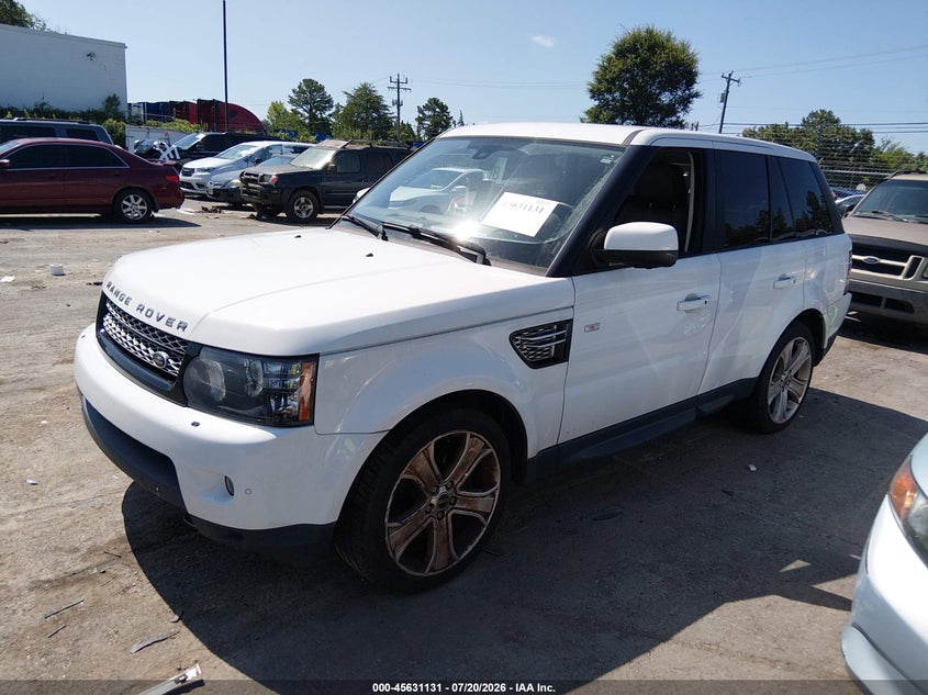 2012 Land rover Range rover sport VIN SALSK2D47CA750210 IAAI salvage auction — NORMAL WEAR, Clear (South Carolina), sold $25 on 2026-07-27 (photo 2)