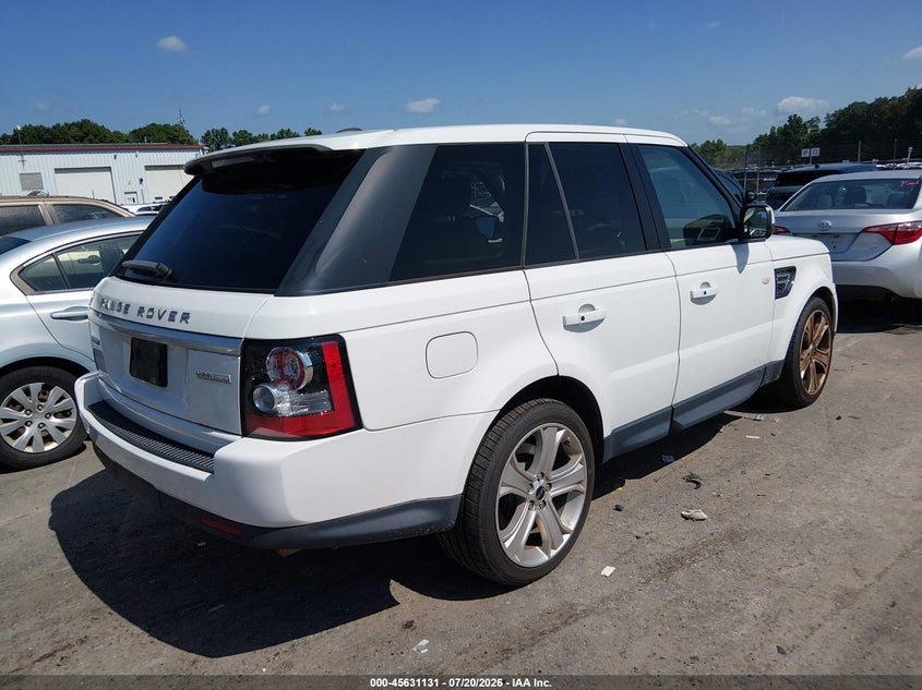2012 Land rover Range rover sport VIN SALSK2D47CA750210 IAAI salvage auction — NORMAL WEAR, Clear (South Carolina), sold $25 on 2026-07-27 (photo 4)
