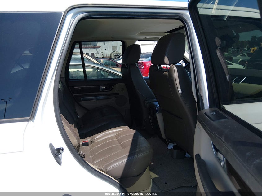 2012 Land rover Range rover sport VIN SALSK2D47CA750210 IAAI salvage auction — NORMAL WEAR, Clear (South Carolina), sold $25 on 2026-07-27 (photo 8)