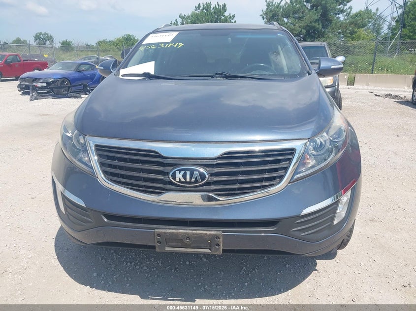 2013 Kia Sportage VIN KNDPCCA20D7364326 IAAI salvage auction — NORMAL WEAR, Salvage Title, sold $25 on 2026-07-21 (photo 6)