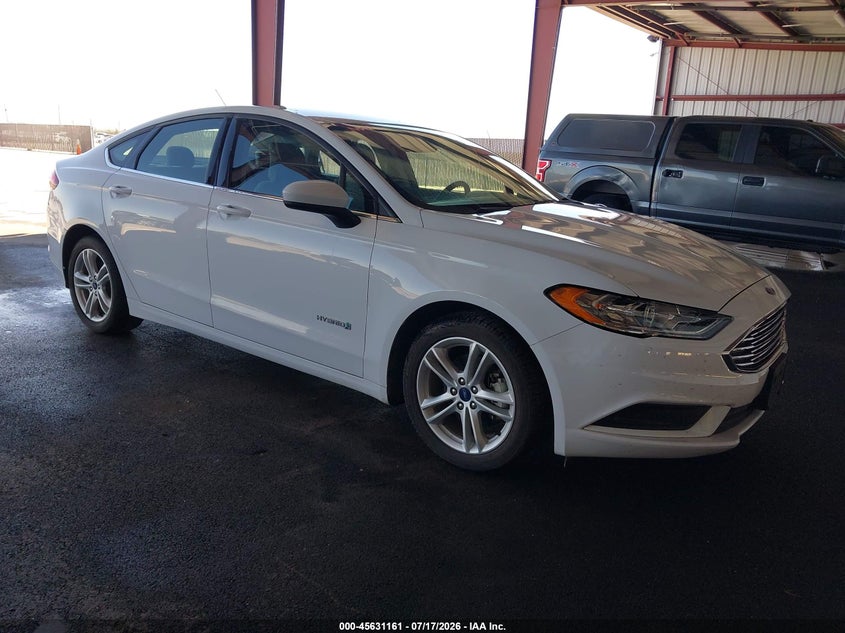 2018 Ford Fusion VIN 3FA6P0UU0JR243642 IAAI salvage auction — NORMAL WEAR, Sf97 (California), sold $9,750 on 2026-07-30 (photo 1)