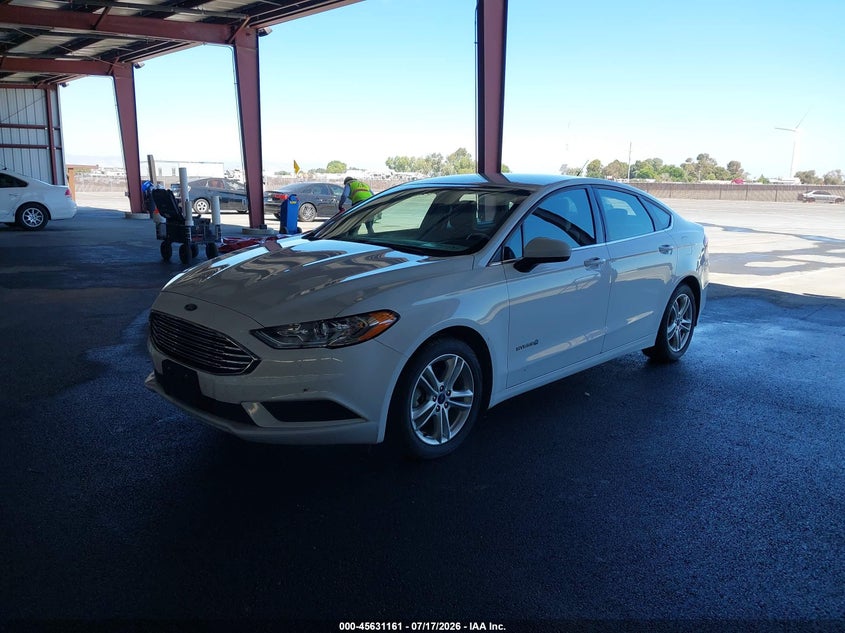 2018 Ford Fusion VIN 3FA6P0UU0JR243642 IAAI salvage auction — NORMAL WEAR, Sf97 (California), sold $9,750 on 2026-07-30 (photo 2)