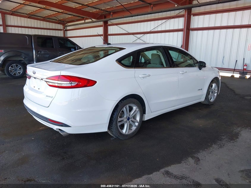 2018 Ford Fusion VIN 3FA6P0UU0JR243642 IAAI salvage auction — NORMAL WEAR, Sf97 (California), sold $9,750 on 2026-07-30 (photo 4)
