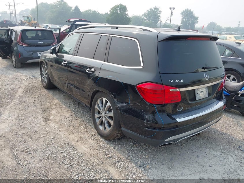 2013 Mercedes-benz Gl-klasse VIN 4JGDF7CE2DA257253 IAAI salvage auction — LEFT SIDE, Rebuildable (Florida), sold $1,650 on 2026-08-05 (photo 3)