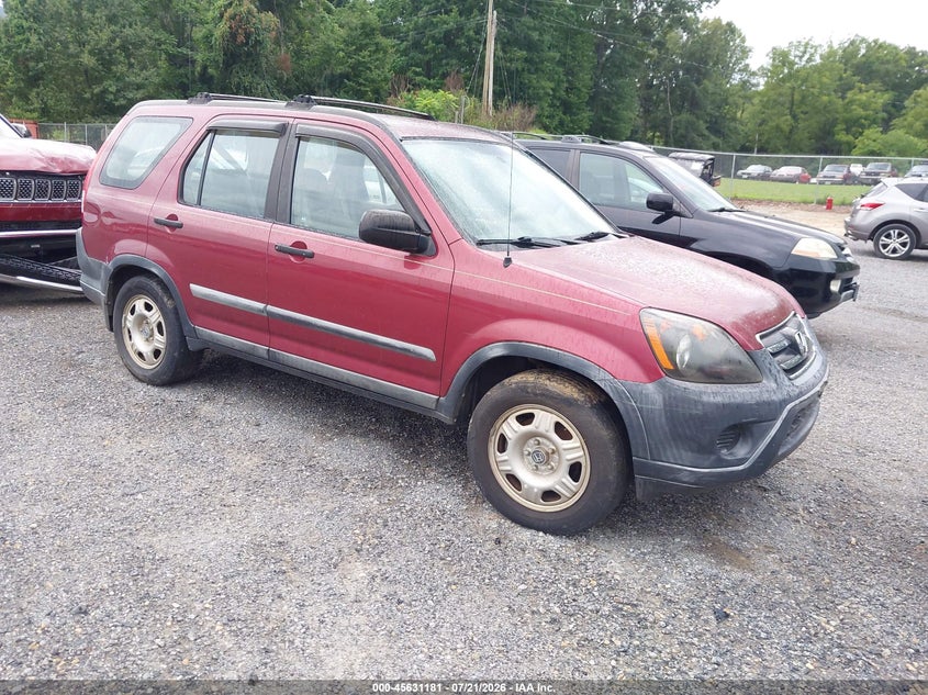 2005 Honda Cr-v VIN SHSRD68505U305420 IAAI salvage auction — NORMAL WEAR, Clear (Virginia), sold $575 on 2026-07-28 (photo 1)