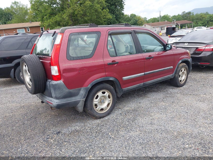 2005 Honda Cr-v VIN SHSRD68505U305420 IAAI salvage auction — NORMAL WEAR, Clear (Virginia), sold $575 on 2026-07-28 (photo 4)