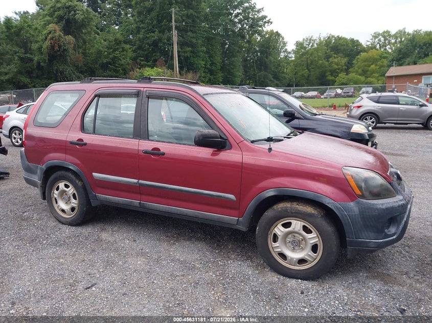 2005 Honda Cr-v VIN SHSRD68505U305420 IAAI salvage auction — NORMAL WEAR, Clear (Virginia), sold $575 on 2026-07-28 (photo 6)