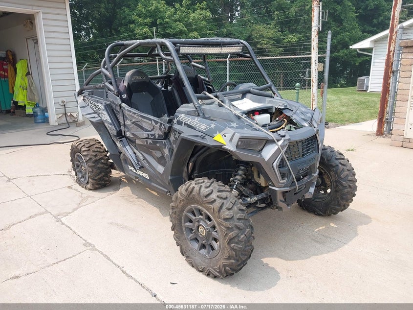 2020 Polaris Rzr VIN 3NSNAE991LH950233 IAAI salvage auction — FRAME DAMAGE, Salvage (Ohio), sold $5,250 on 2026-08-19 (photo 1)