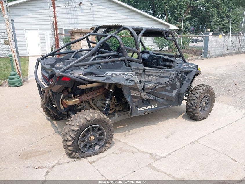 2020 Polaris Rzr VIN 3NSNAE991LH950233 IAAI salvage auction — FRAME DAMAGE, Salvage (Ohio), sold $5,250 on 2026-08-19 (photo 4)