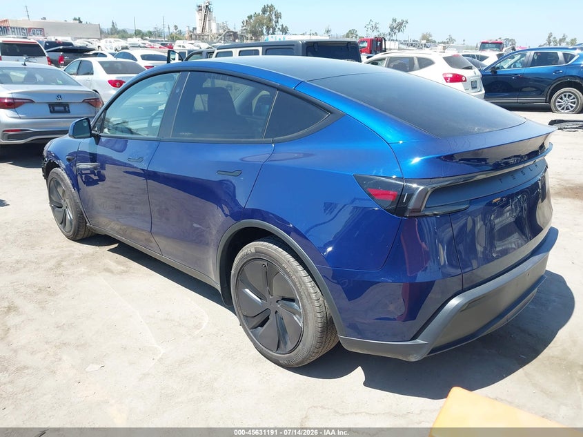 2026 Tesla Model y VIN 7SAYGDEDXTF392866 IAAI salvage auction — FRONT END, Salvage (California), sold $18,975 on 2026-07-15 (photo 3)