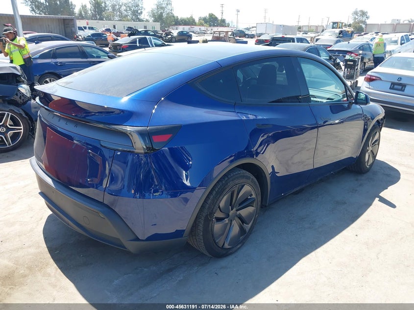 2026 Tesla Model y VIN 7SAYGDEDXTF392866 IAAI salvage auction — FRONT END, Salvage (California), sold $18,975 on 2026-07-15 (photo 4)