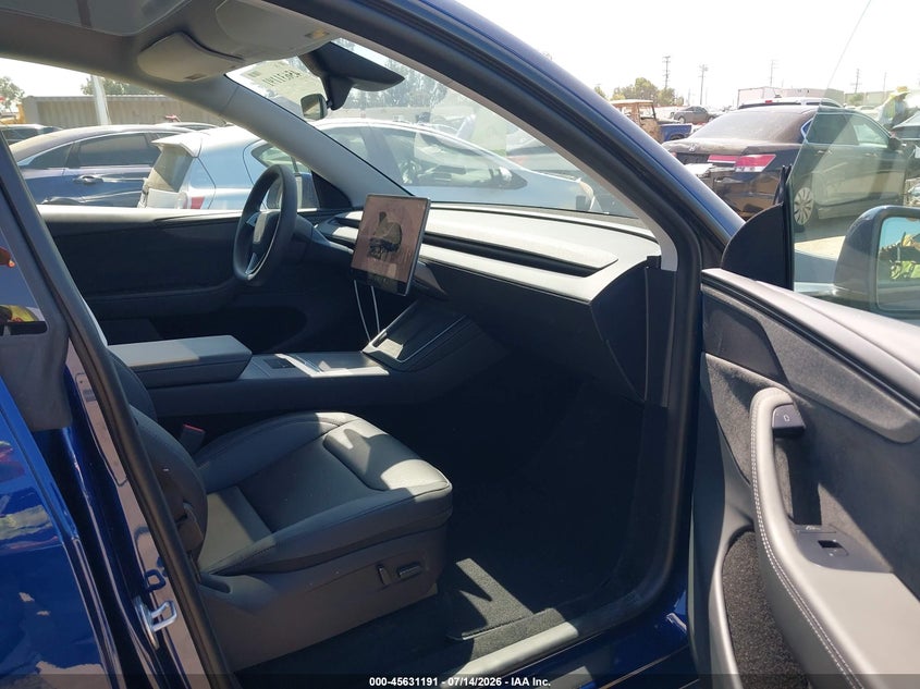 2026 Tesla Model y VIN 7SAYGDEDXTF392866 IAAI salvage auction — FRONT END, Salvage (California), sold $18,975 on 2026-07-15 (photo 5)