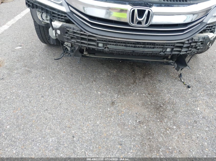2016 Honda Accord VIN 1HGCR2F54GA206283 IAAI salvage auction — FRONT END, Salvage Title, sold $1,850 on 2026-07-24 (photo 6)