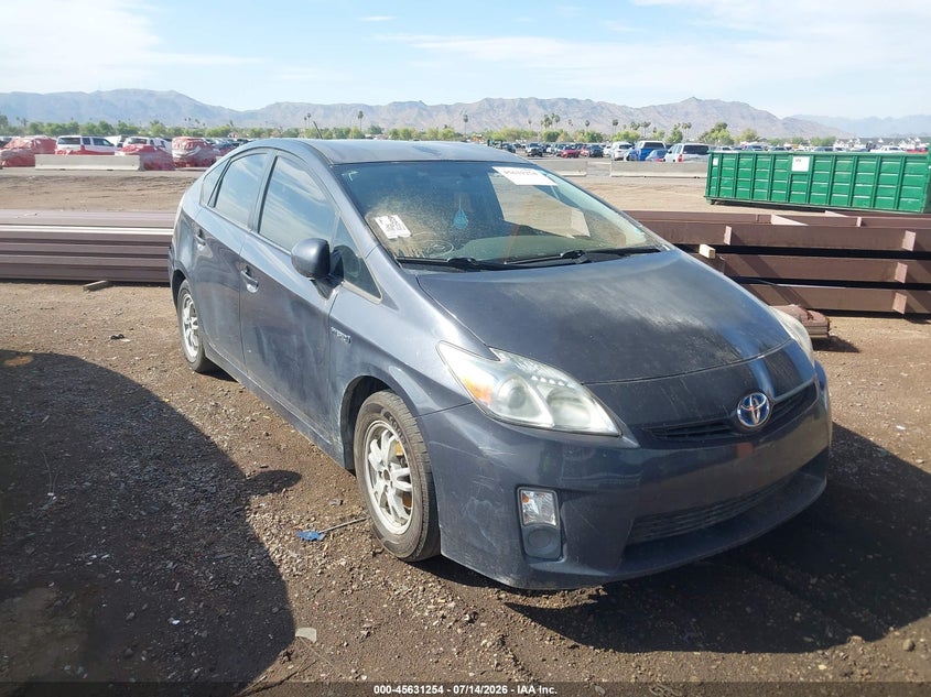2010 Toyota Prius VIN JTDKN3DU2A0207841 IAAI salvage auction — NORMAL WEAR, Clear-Dealer Only (Arizona), sold $475 on 2026-07-28 (photo 1)