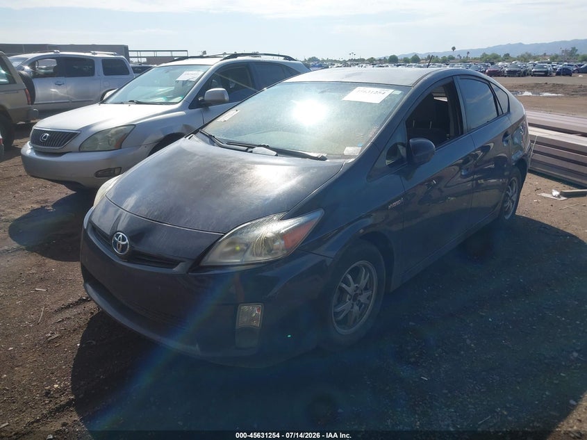 2010 Toyota Prius VIN JTDKN3DU2A0207841 IAAI salvage auction — NORMAL WEAR, Clear-Dealer Only (Arizona), sold $475 on 2026-07-28 (photo 2)