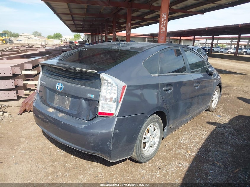 2010 Toyota Prius VIN JTDKN3DU2A0207841 IAAI salvage auction — NORMAL WEAR, Clear-Dealer Only (Arizona), sold $475 on 2026-07-28 (photo 4)