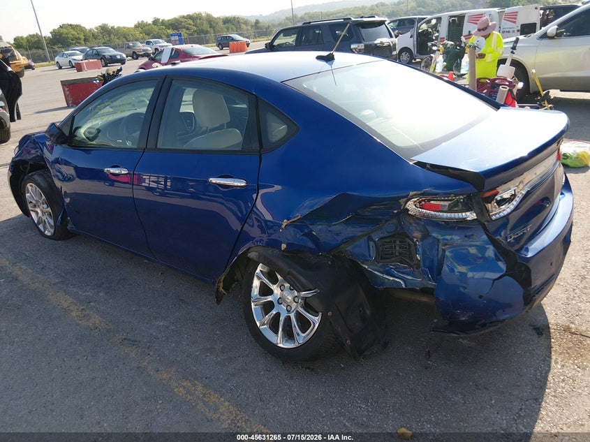 2013 Dodge Dart VIN 1C3CDFCA5DD132814 IAAI salvage auction — RIGHT REAR, Salvage (Missouri), sold $400 on 2026-08-19 (photo 3)