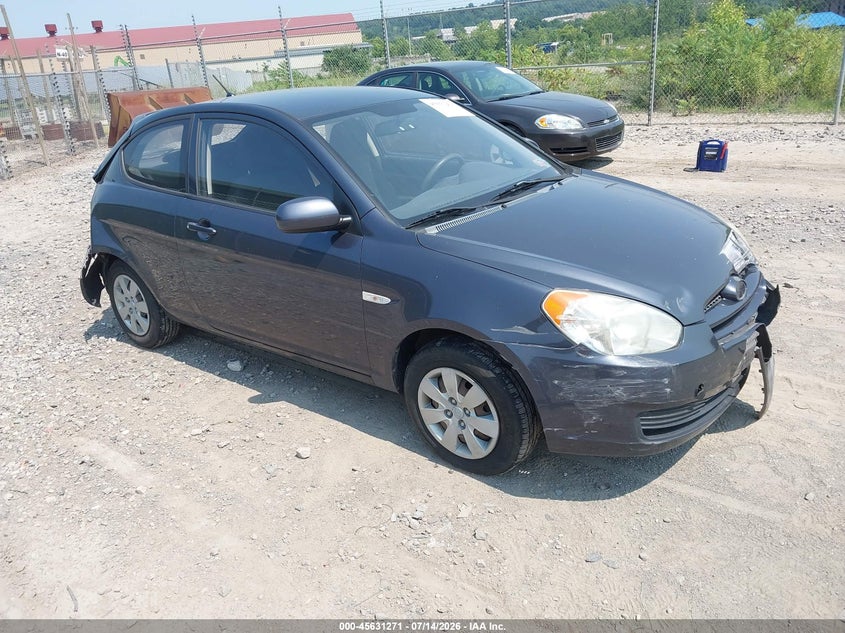 2010 Hyundai Accent VIN KMHCM3ACXAU167340 IAAI salvage auction — FRONT END, Salvage (Pennsylvania), sold $200 on 2026-07-26 (photo 1)