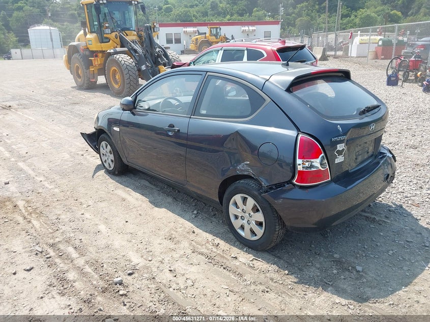 2010 Hyundai Accent VIN KMHCM3ACXAU167340 IAAI salvage auction — FRONT END, Salvage (Pennsylvania), sold $200 on 2026-07-26 (photo 3)