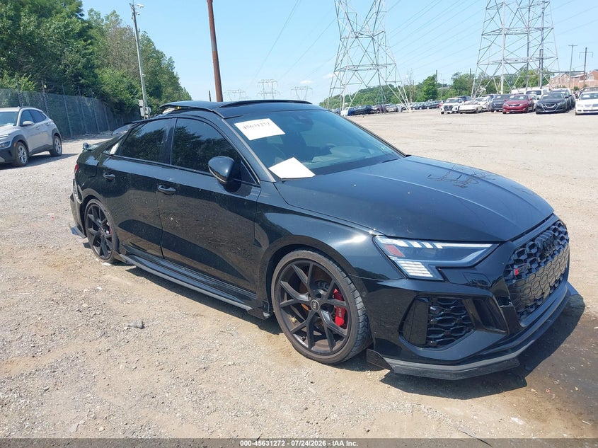 2023 Audi VIN WUAG4DGY4PA901952 IAAI salvage auction — MECHANICAL, Wait Title, sold $16,100 on 2026-08-03 (photo 1)