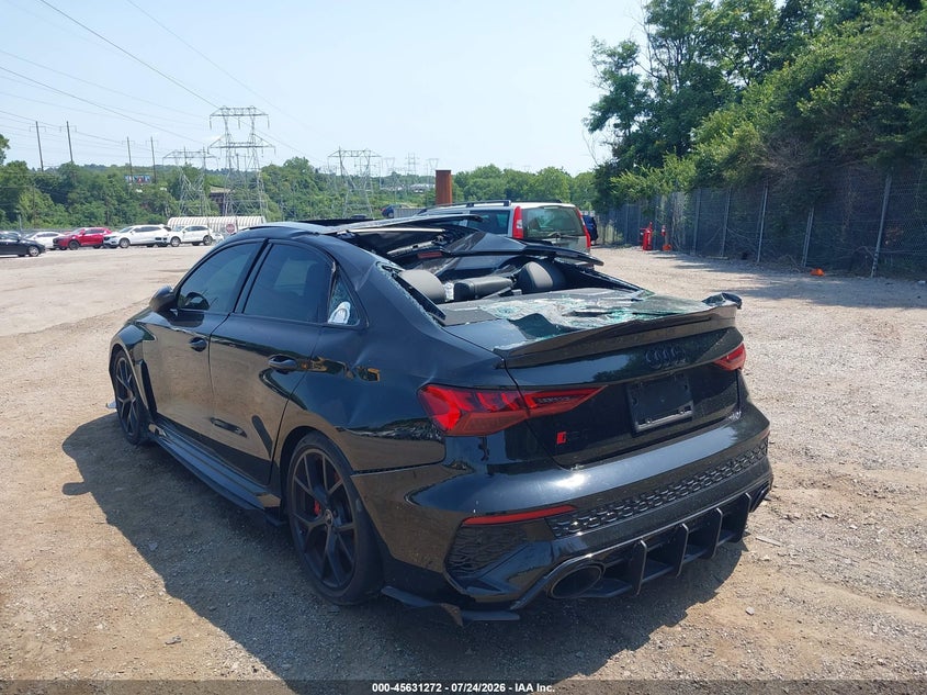 2023 Audi VIN WUAG4DGY4PA901952 IAAI salvage auction — MECHANICAL, Wait Title, sold $16,100 on 2026-08-03 (photo 3)