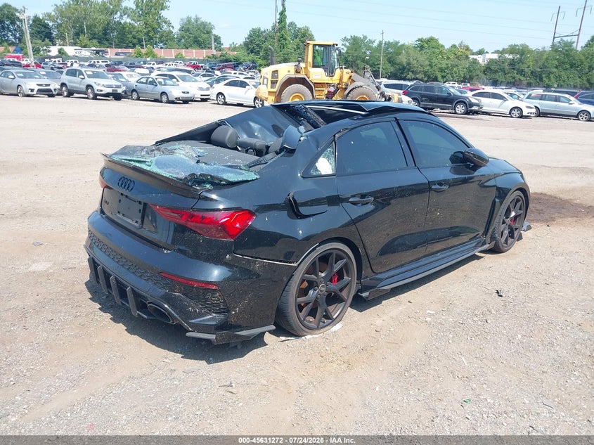 2023 Audi VIN WUAG4DGY4PA901952 IAAI salvage auction — MECHANICAL, Wait Title, sold $16,100 on 2026-08-03 (photo 4)