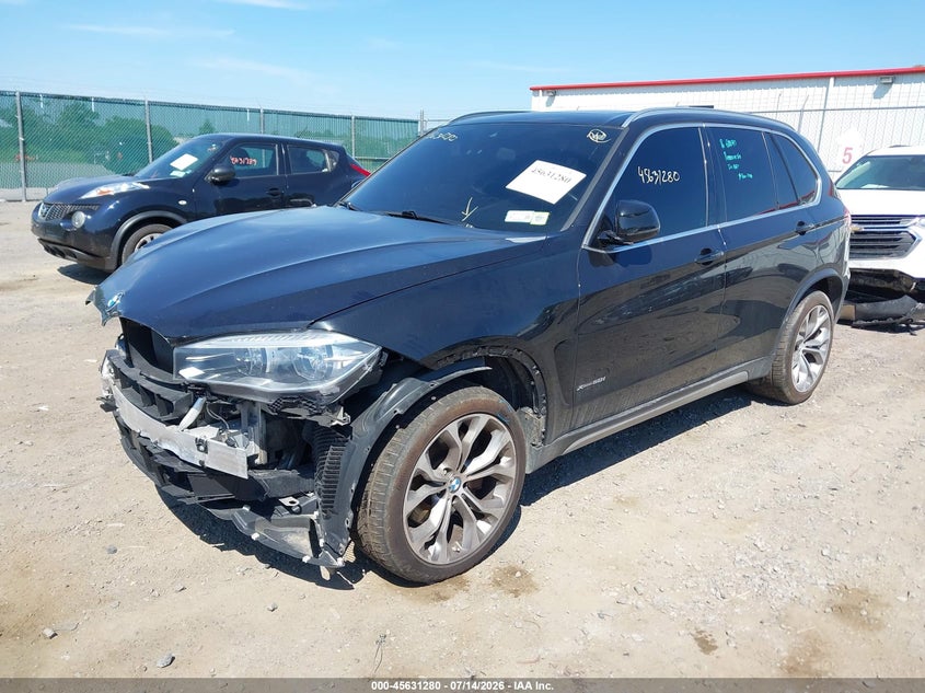 2018 BMW X5 VIN 5UXKR6C55J0U15825 IAAI salvage auction — FRONT END, Mv-907A (New York), sold $2,350 on 2026-07-28 (photo 2)