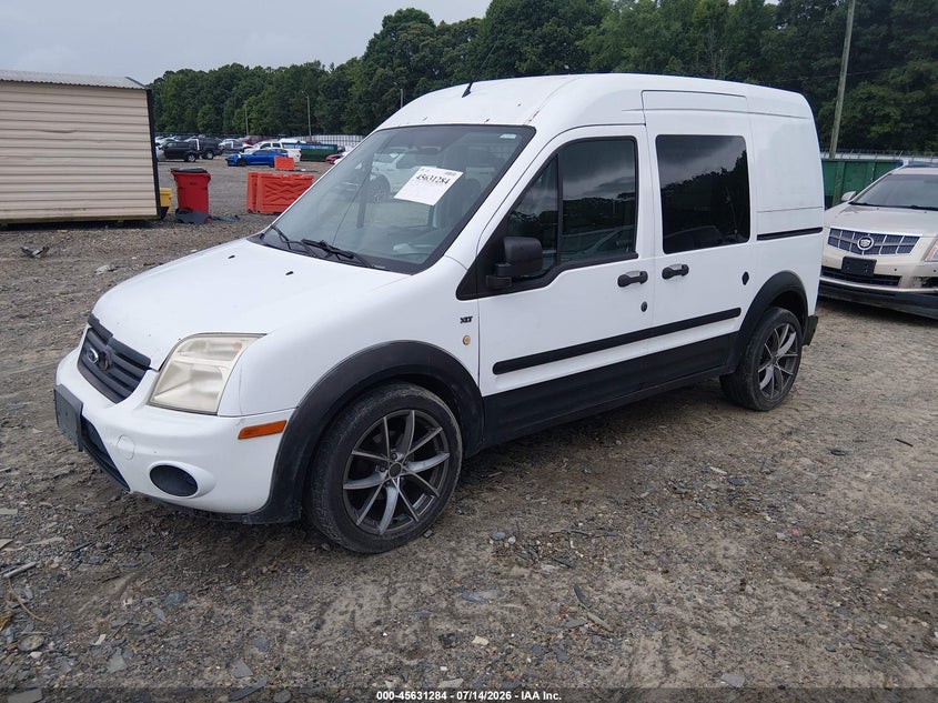 2010 Ford Transit connect VIN NM0KS9BN1AT015037 IAAI salvage auction — UNKNOWN, Clear (Georgia), sold $1,625 on 2026-07-30 (photo 2)