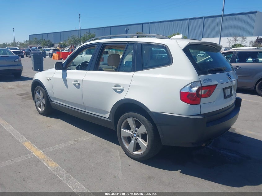 2004 BMW X3 VIN WBXPA73494WC43270 IAAI salvage auction — NORMAL WEAR, Clear - Dealer Only (California), sold $325 on 2026-07-29 (photo 3)
