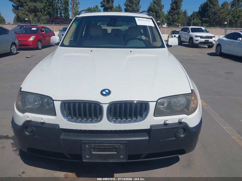 2004 BMW X3 VIN WBXPA73494WC43270 IAAI salvage auction — NORMAL WEAR, Clear - Dealer Only (California), sold $325 on 2026-07-29 (photo 6)