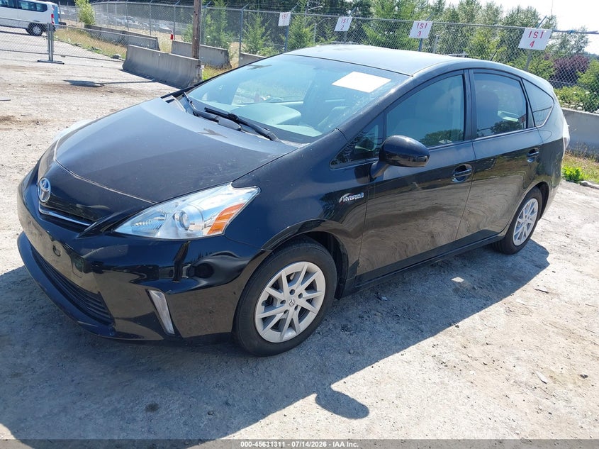 2013 Toyota Prius v VIN JTDZN3EU4D3221269 IAAI salvage auction — NORMAL WEAR, Clear-Dealer Only (Oregon), sold $2,550 on 2026-07-29 (photo 2)