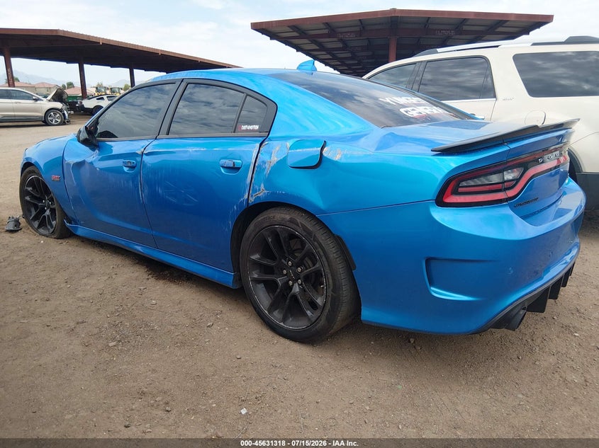 2023 Dodge Charger VIN 2C3CDXGJ7PH560293 IAAI salvage auction — FRONT END, Salvage Title, sold $7,500 on 2026-08-25 (photo 3)