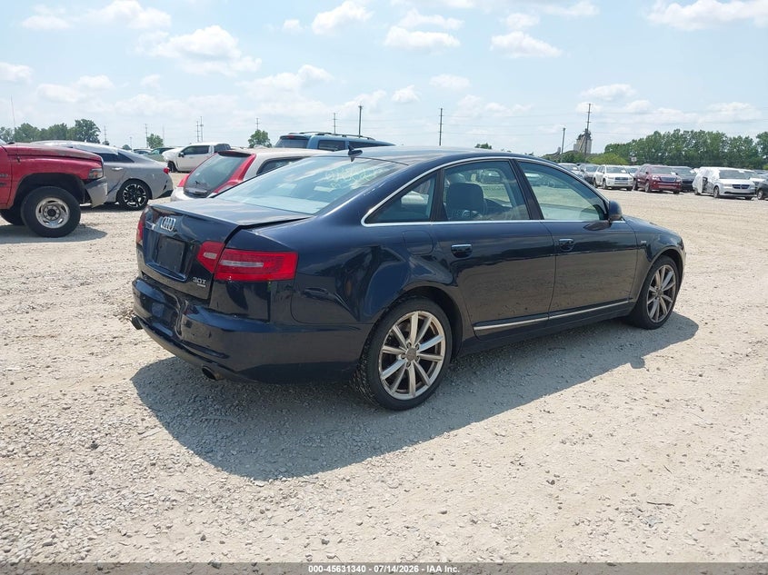 2010 Audi A6 VIN WAUKGAFB4AN008011 IAAI salvage auction — REAR END, Salvage (Ohio), sold $625 on 2026-07-29 (photo 4)
