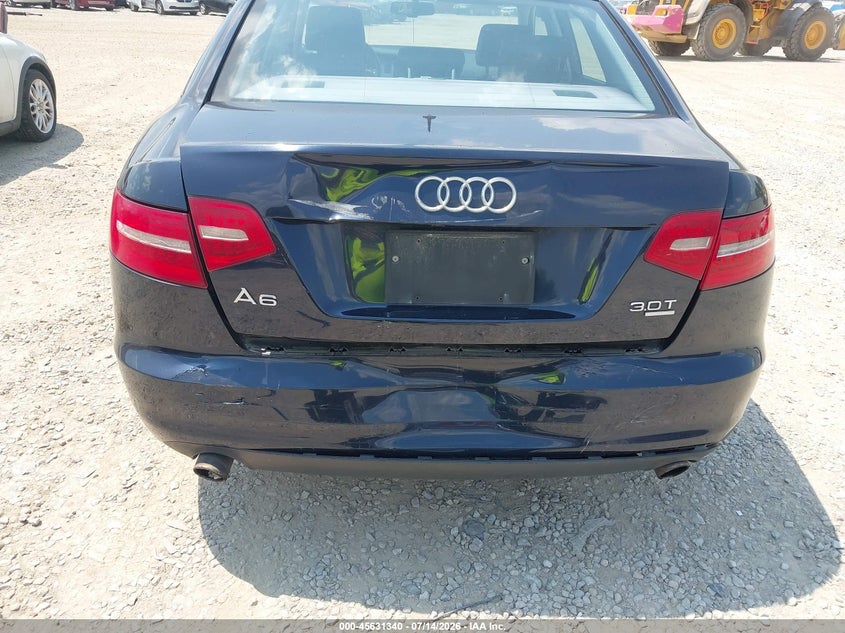 2010 Audi A6 VIN WAUKGAFB4AN008011 IAAI salvage auction — REAR END, Salvage (Ohio), sold $625 on 2026-07-29 (photo 6)