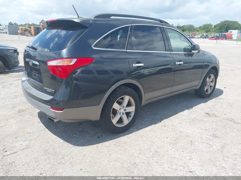 2008 Hyundai Veracruz VIN KM8NU73C88U058401 IAAI salvage auction — NORMAL WEAR, Clear (Florida), sold $775 on 2026-07-23 (photo 4)