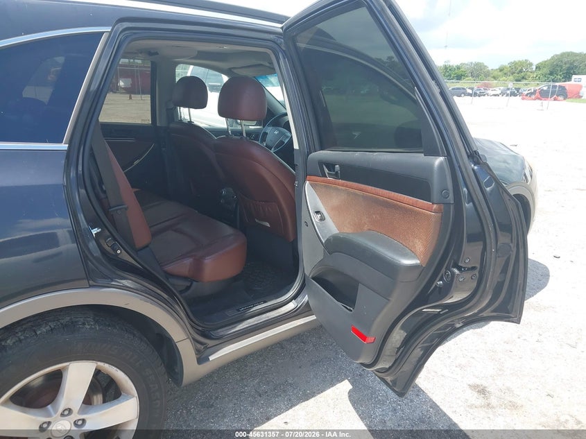 2008 Hyundai Veracruz VIN KM8NU73C88U058401 IAAI salvage auction — NORMAL WEAR, Clear (Florida), sold $775 on 2026-07-23 (photo 8)