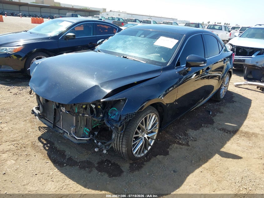 2017 Lexus Is VIN JTHBA1D2XH5060209 IAAI salvage auction — FRONT END, Salvage (California), sold $2,900 on 2026-08-30 (photo 2)