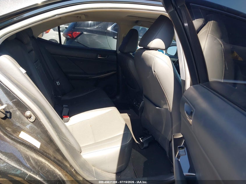 2017 Lexus Is VIN JTHBA1D2XH5060209 IAAI salvage auction — FRONT END, Salvage (California), sold $2,900 on 2026-08-30 (photo 8)