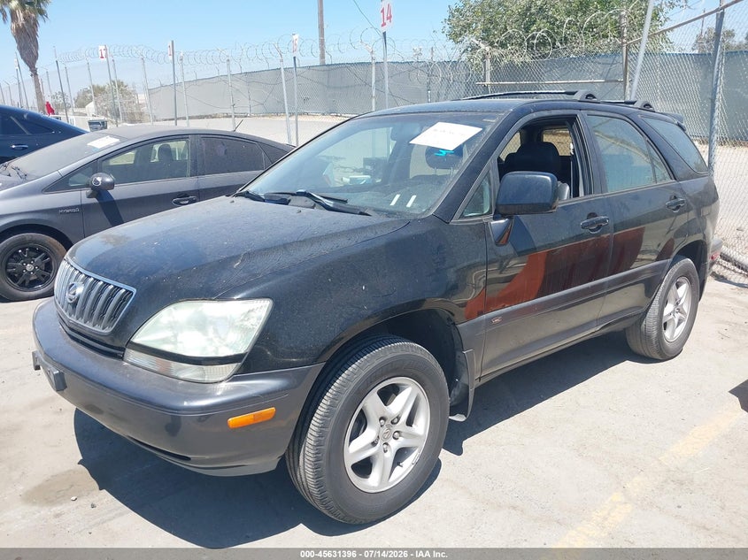 2001 Lexus Rx 300 VIN JTJGF10U210108950 IAAI salvage auction — NORMAL WEAR, Clear - Dealer Only (California), sold $750 on 2026-07-15 (photo 2)